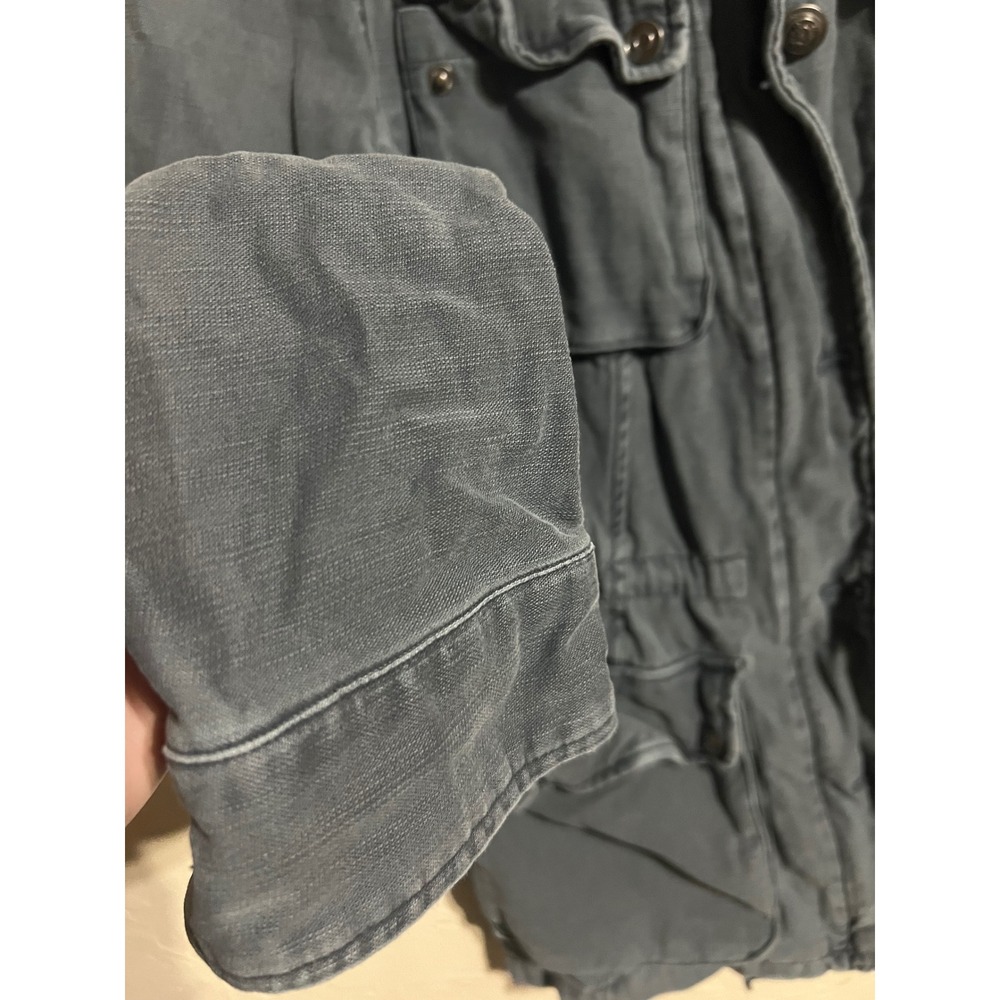 Free People Not Your Brother's Surplus Utility Jacket Charcoal Gray Womens XS - Picture 9 of 15